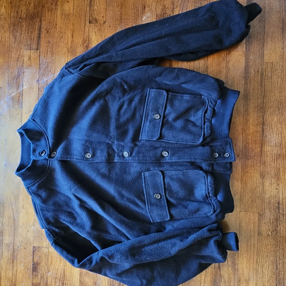 Bomber Jacket 1999 Ford Mustang 35th Anniversary Cashmere Satin‎ Black Sz XL - Picture 2 of 11
